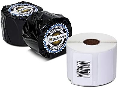 OfficeSmartLabels - 2-1/4" x 1-1/4" Multipurpose Labels, Compatible with 30334 (2 Rolls / 1000 Labels Per Roll)