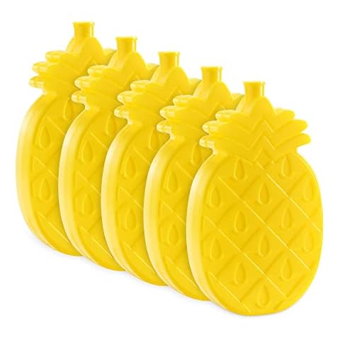 Navaris Paquetes de Hielo Reutilizables con Forma de Piña para Nevera Portátil Cover