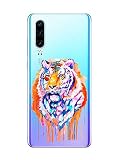 ❥【Compatibilidad】Funda Silicona Transparente TPU Carcasa compatible con [Huawei P9 Plus], no apto para otros modelos. La funda Huawei P9 Plus transparente dibujos proporciona un mejor agarre y muestra la bellaza original de su móvil sin agregar peso extra.