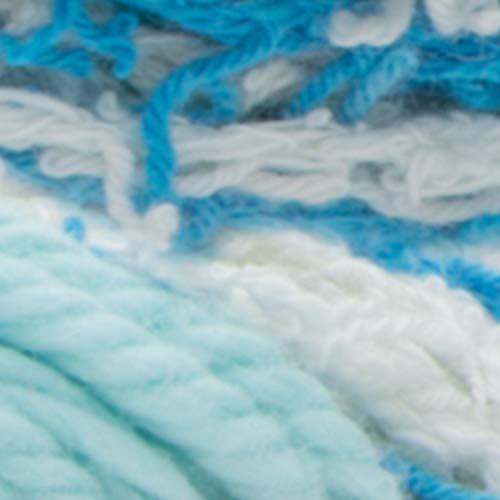 Hilo Lily Sugar'n Cream Scrub Off Spring Blue de algodón para tejer esponjas 3