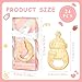 24 PCS Baby Bottle Opener Favors Baby Shower Party Favors Baby Girl Shower Gifts Decorations Souvenirs for Guest (Pink, 24)