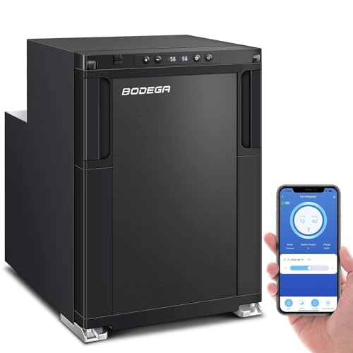 BODEGA 12V RV Fridge & Freezer App Control 45L