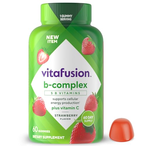 Vitafusion Vitamin B Complex Gummies Plus Vitamin C | 60 Gummies