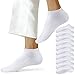 Produktbild NUOZA Sneaker Socken Damen 35-38 Sneaker Herren Weiß 10 Paar Sportsocken Kurze Halbsocken Atmungsaktive, 201