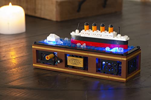 Brick Loot Titanic with LED Lights