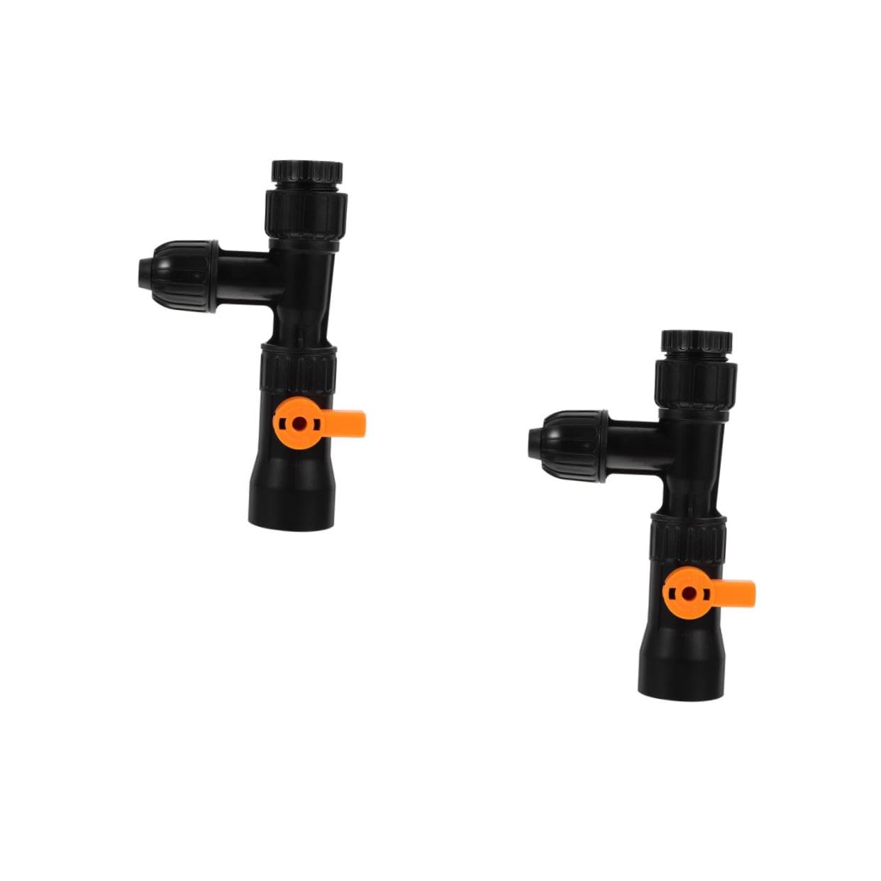 Toddmomy 2 Juegos Cambiador de Agua de Grifo Kit de Limpieza de peceras de Acuario Kit de Limpieza del Acuario Manguera escurridor de pecera Cambiador de Agua del Acuario el plastico Negro