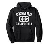 Oxnard California Area Code Vintage Retro Pullover Hoodie