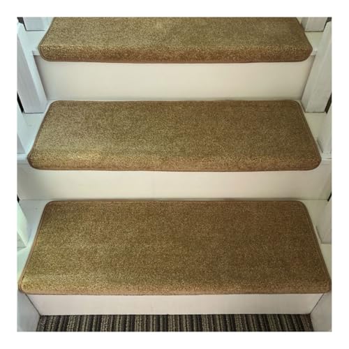 ����65�`100cm�A��24cm�̊���~�ߊK�i���ݔA�ؐ��K�i�p���O�A�����p�A1�A2�A4�A6�A8�A10�A15���A�ی^�u���m�[�Y�J�[�y�b�g�K�i���ݔA����ҁA�q���A�y�b�g�p(2PCS Brown1,25.6x9.4x1.2")