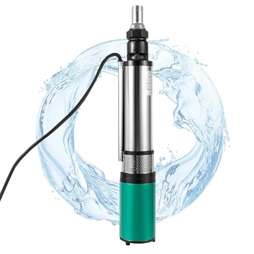 Pompa sommergibile elettrica per pozzo profondo 24 V, Pompa sommergibile elettrica per pozzo profondo, Pompe sommergibili in acciaio inossidabile con sollevamento di 25 m