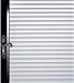 DUOFIRE Window Film Blinds Pattern Privacy Window Film Glass Film Static Cling Glass Film No Glue Anti-UV Window Sticker for Bathroom Bedroom Living Room DP040 (23.6 x 78.7 inch)