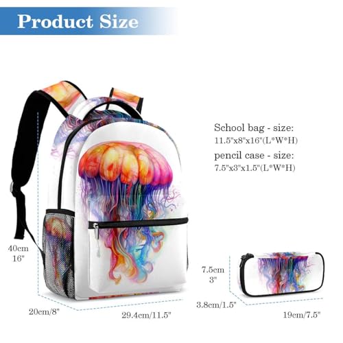 Sac à dos avec trousse résistant pour éviter le mal de dos des adolescents