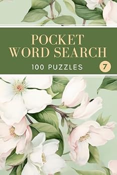Paperback Pocket Word Search: 100 Puzzles - Compact and Travel Size 4x6 Inches - Volume 7 Book