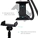 Flexible Phone Holder LINGCHEN Universal Adjustable Cell Phone Bracket Flexible Long Arms Clip Clamp Mount Phone Stand for iPhone X iPhone 8 7 Plus (110CM Black)