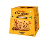 Bauducco Chocottone Chocolate Chips - Moist & Fresh Italian-Style Cake, Traditional Recipe with Slow-Rise Dough, Filled with Chocolate Chips, 21.0 oz (Pack of 1)