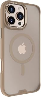hoda Rough Protective Case with Magnet [Military Standard Drop Testing] for MagSafe, Compatible with iPhone 16 Series (Desert, iPhone 16 Pro)