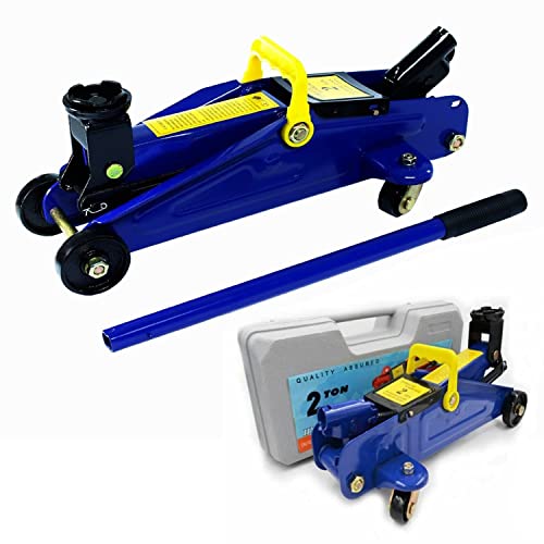 2 Ton Hydraulic Floor Jack Trolley Set