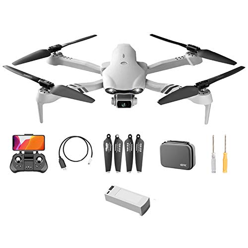 Drone avec Caméra 4K 2.4G/5G WiFi FPV Télécommande WiFi APP, 25 Minutes, Voler par Trajectoire, Maintien d'altitude, 3 Modes de Vitesses, pour Débutants&Professionnels, Facile à Diriger (2.4G Wifi)