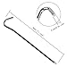 YUEDGE 18CM10PCS Tent Pegs Lightweight Heavy Duty 7-Shaped Aluminum Alloy Tent Pegs Stakes Nail for Gardening, Camping, Hiking