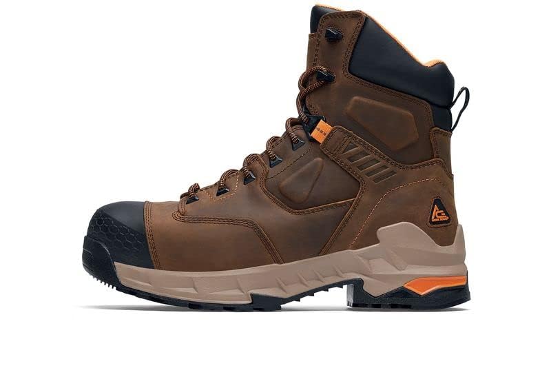 Image of ACE Work Boots Redrock, Men's 8 inch and 6 inch Composite Toe (CT) Work Boots, Slip Resistant, Water Resistant