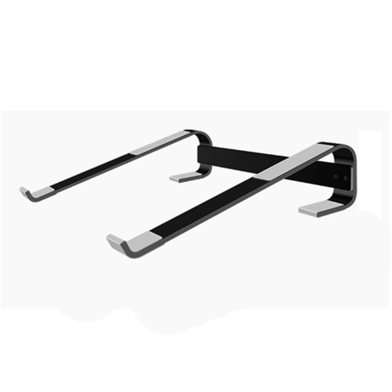 Supporto per computer Supporto for laptop da scrivania, supporto ergonomico for laptop, alluminio, raffreddamento ventilato, supporto for notebook portatile, antigraffio, tutti i laptop 15,6 pollici