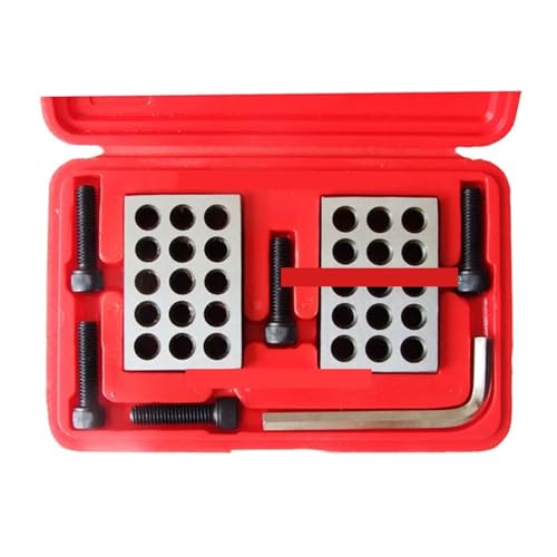 Jeu de cales étalons de serrage parallèles à 23 trous 25-50-75 mm