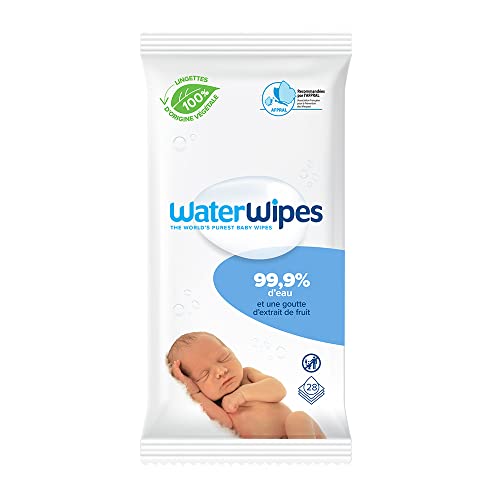 Toallitas de bebé x28 Pack nómada Waterwipes Cover