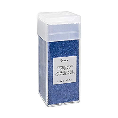 Darice Extra Fine, Marine Blue, 4.5 ounces Glitter