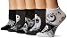 Disney Women's Nightmare Before Christmas 5 Pack No Show Socks, Assorted Neutral, 9-11 Fits Shoe Size 4-10.5