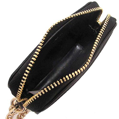 Coach Zip Card Case Black Style No 6303 #TOP2
