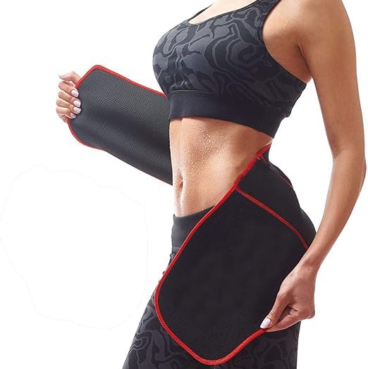 Sweat Slim Belt for Women, Waist Trimmer with Adjustable Velcro Strap, Small Size Black (B0D66G5CBJ) Amazon Price History, Amazon Price Tracker