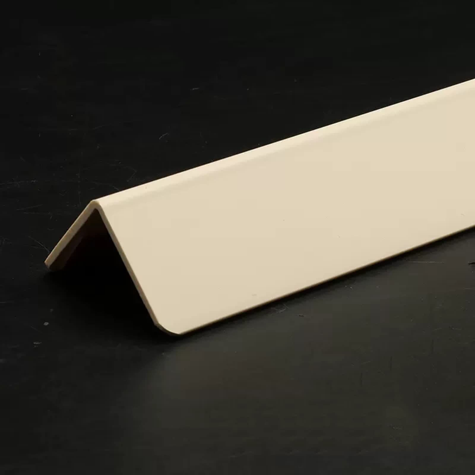 Protections d'angle Protections d'angle murales Gris Beige Garniture de Bord d'angle de Table autocollante avec Colle arrière Murs d'étanchéité (AW 40MM L 90CM 35.28IN)