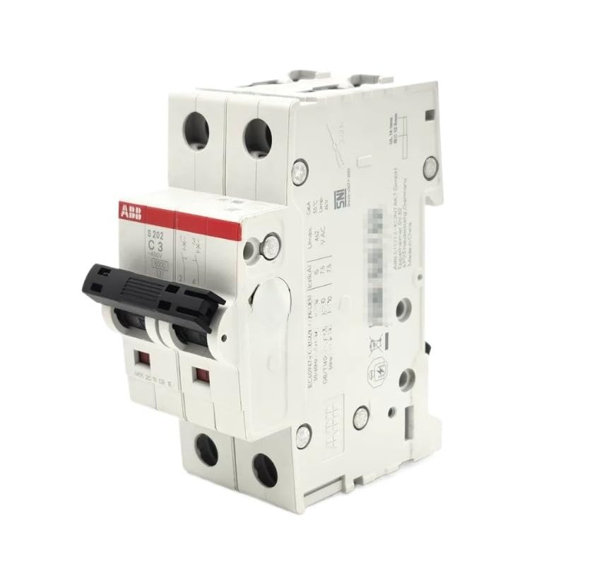 Compatible for ABB Miniature Circuit Breaker air Switch S202-C1 S202-C2 S202-C3 S202-C4 S202-C6 S202-C10 S202-D4 S202-D3 S202-D2 S202-D25 (S202-D2)