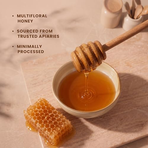 Image of Country Delight Pure Honey NMR Farm - 475 GM | NMR Tested | No Added Sugar | Preservative Free | Naturally Rich in Antioxidants
