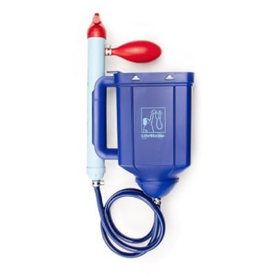 LifeStraw Family 1.0 Water Purifier Portable Gravity Powered for Emergency Preparedness and Camping