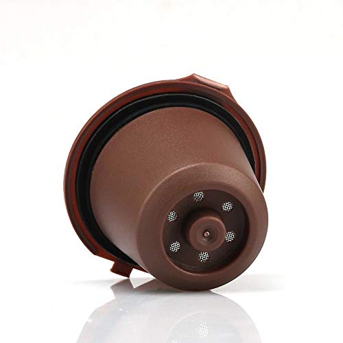 Kit 6 Cápsulas Nespresso Reutilizável Recarregável Vermelho + acessórios