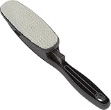 サワフジ 洋服ブラシ クリーンブラシスリムダブル ブラウン 服 ホコリ 糸くず 髪の毛 スーツ ジャケット 制服 回転 壁掛け 布 両面 犬 猫 ソファ CLB-81