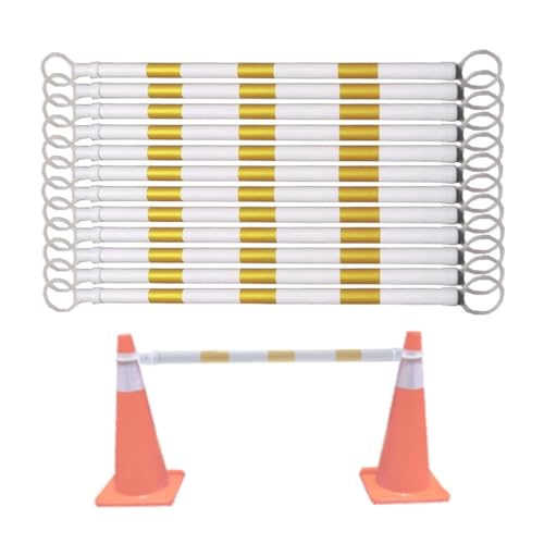 Poteau de barrière de sécurité rétractable pour contrôle des foules 1,25-2m