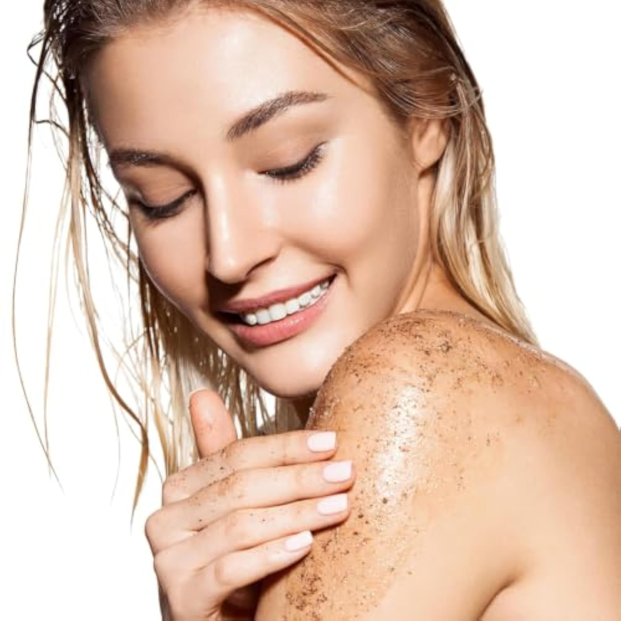 Smoothing Coconut Body Scrub, Hydrating Exfoliator