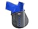 PPS-Roto Fobus Black Right Hand RH Gun paddle ROTO Holster for Smith & Wesson S&W M&P Shield & WALTHER PPS & CZ 97B & Taurus 709 slim + Best Security Gear Magnet