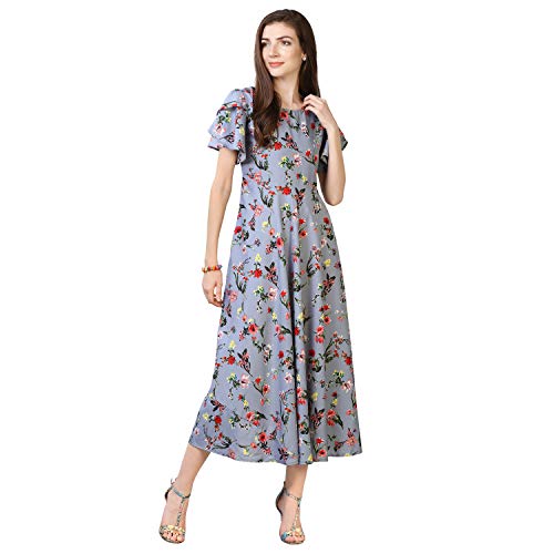 OOMPH! Women's Western & Fusion wear Midi Dresses for Women, Beac...