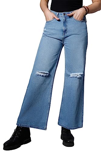 Image of HIGH STAR Women's High Rise Regular Stretchable Jeans