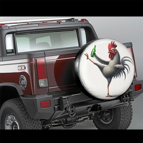Image of Funny RV Spare tire Cover Wheel Protectors Weatherproof Wheel Covers Waterproof Universal Fit for Trailer Rv SUV Truck Camper Travel Trailers 15inch