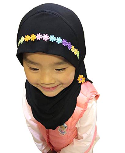 CRIZAN Muslim Islam crystal Headscarf Hijabs Cap for Women Girl Cotton Long Scarf Wrap