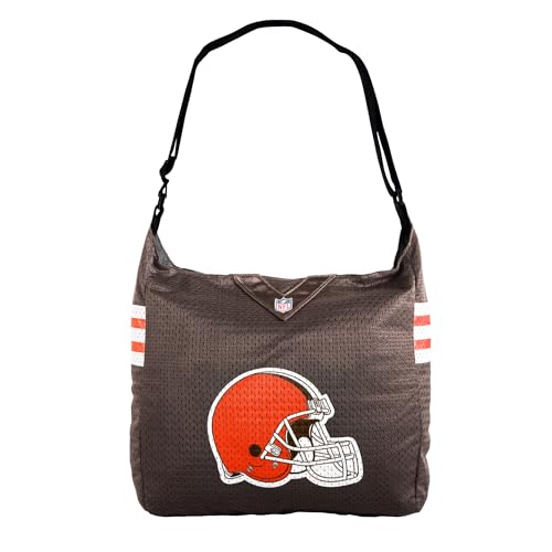 Littlearth NFL Cleveland Browns Jersey Tote, Team Color, 15" x 4" X 14"