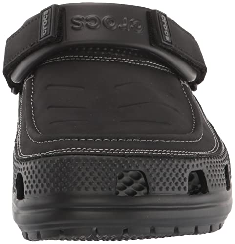 Crocs Men's Yukon Vista Ii Literide Clogs, Black/Slate Grey, 7 Men #TOP1