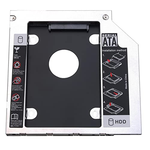 Adaptador Caddy HDD 2.5" SATA 3.0 9.5mm y 12.7mm miniatura 1