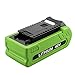 energup 40V Replacement Battery for Greenworks 40V Battery G-MAX 29462 29252 20202 22262 25312 25322 20642 22272 27062 21242 GreenWorks 40V Lithium Battery (Not for Gen 1)