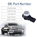 MANATEE Bumper Park Assist Object Sensor 52050134 for Cadillac Chevy GMC Buick Silverado Sierra 1500 2500 3500 HD Yukon XL Encore Lacrosse CTS CT6 XT5 XTS 23428268 84078131 84153946 (1, Silver)