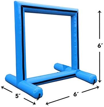 Miniatura 8 de TentandTable Panel de juego de marco de aire de repuesto  Panel de lanzamiento de bolsas de frijoles con red  Uso con juego de marco de aire  para