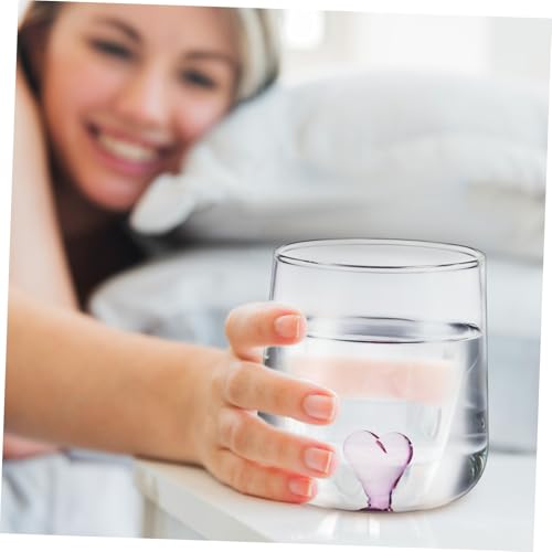 Récipient en verre de forme cœur pour embellir votre table - 8